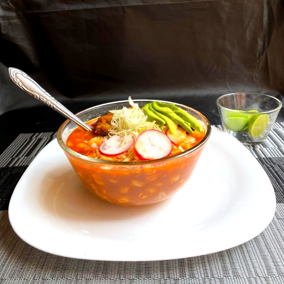 Pozole Rojo De Cerdo