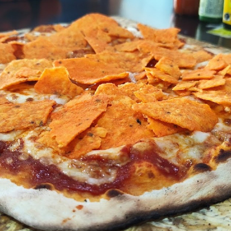 Pizza de Doritos