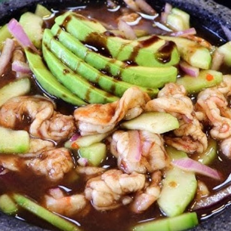 Plato de Aguachile Negro o Verde
