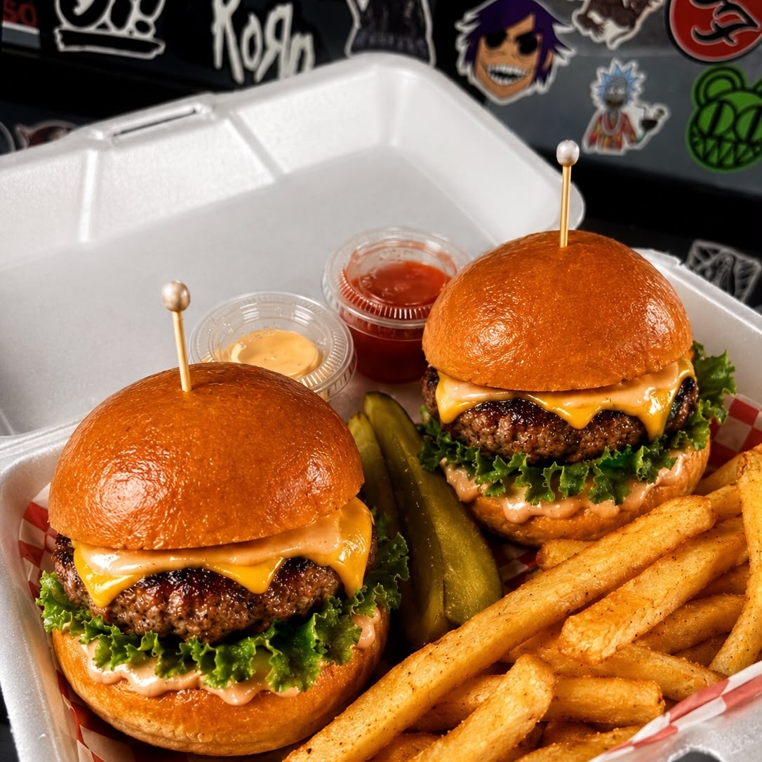 Mini Burguers (3) con Papas