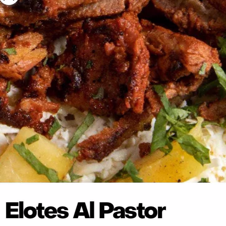 Elotes al Pastor