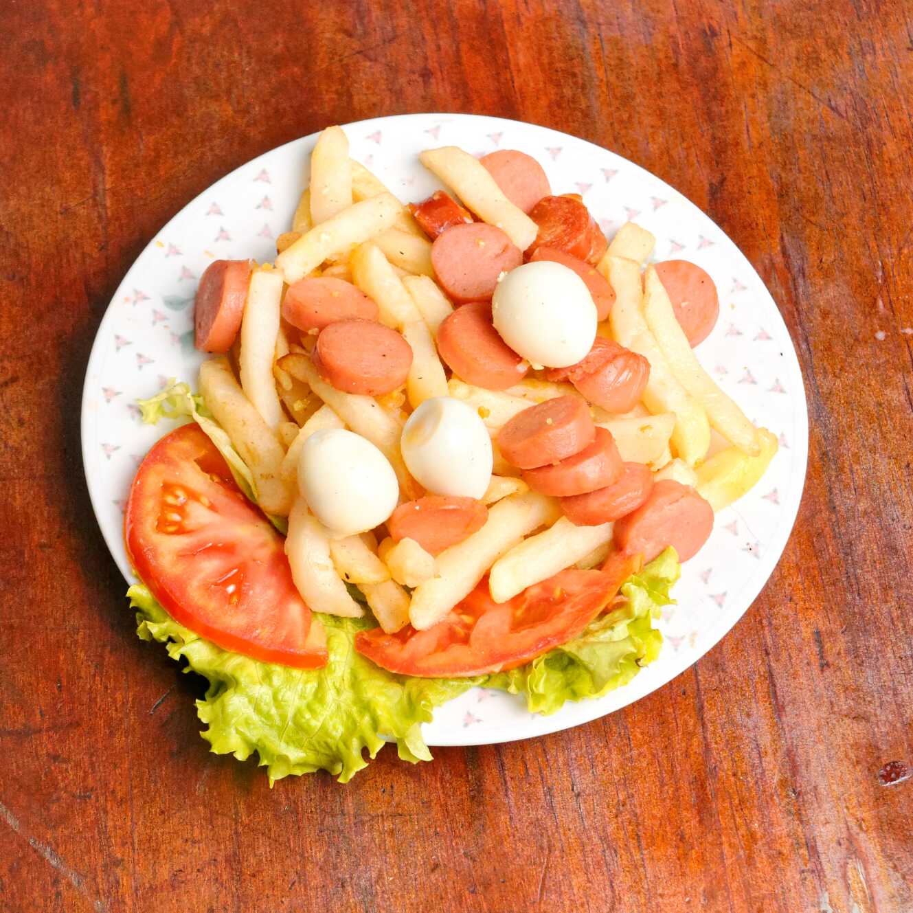 Salchipapa Tradicional