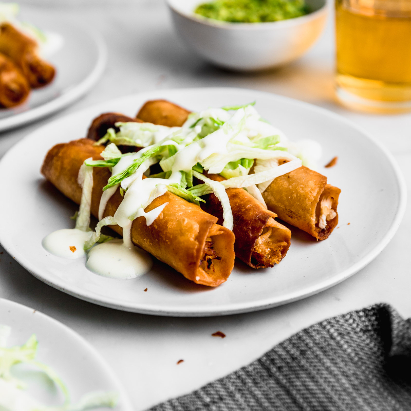 Flautas de Pollo (4pz)