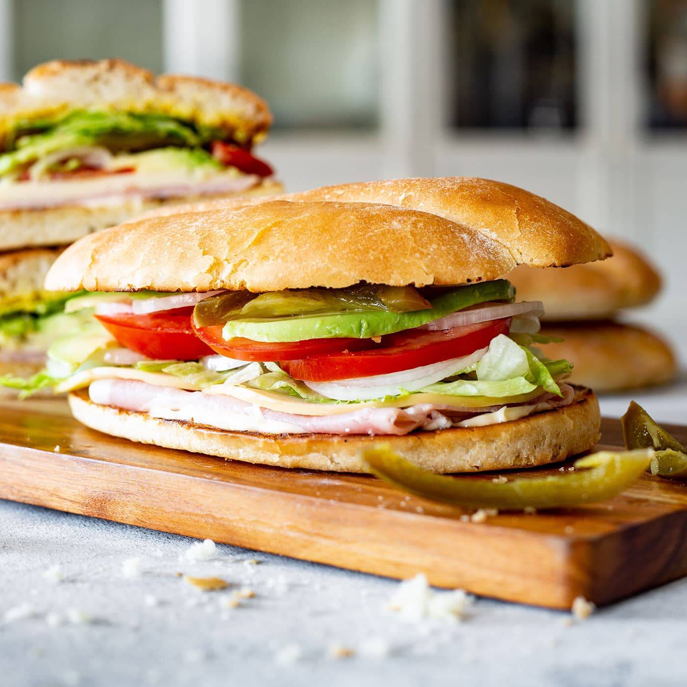 Torta de jamón