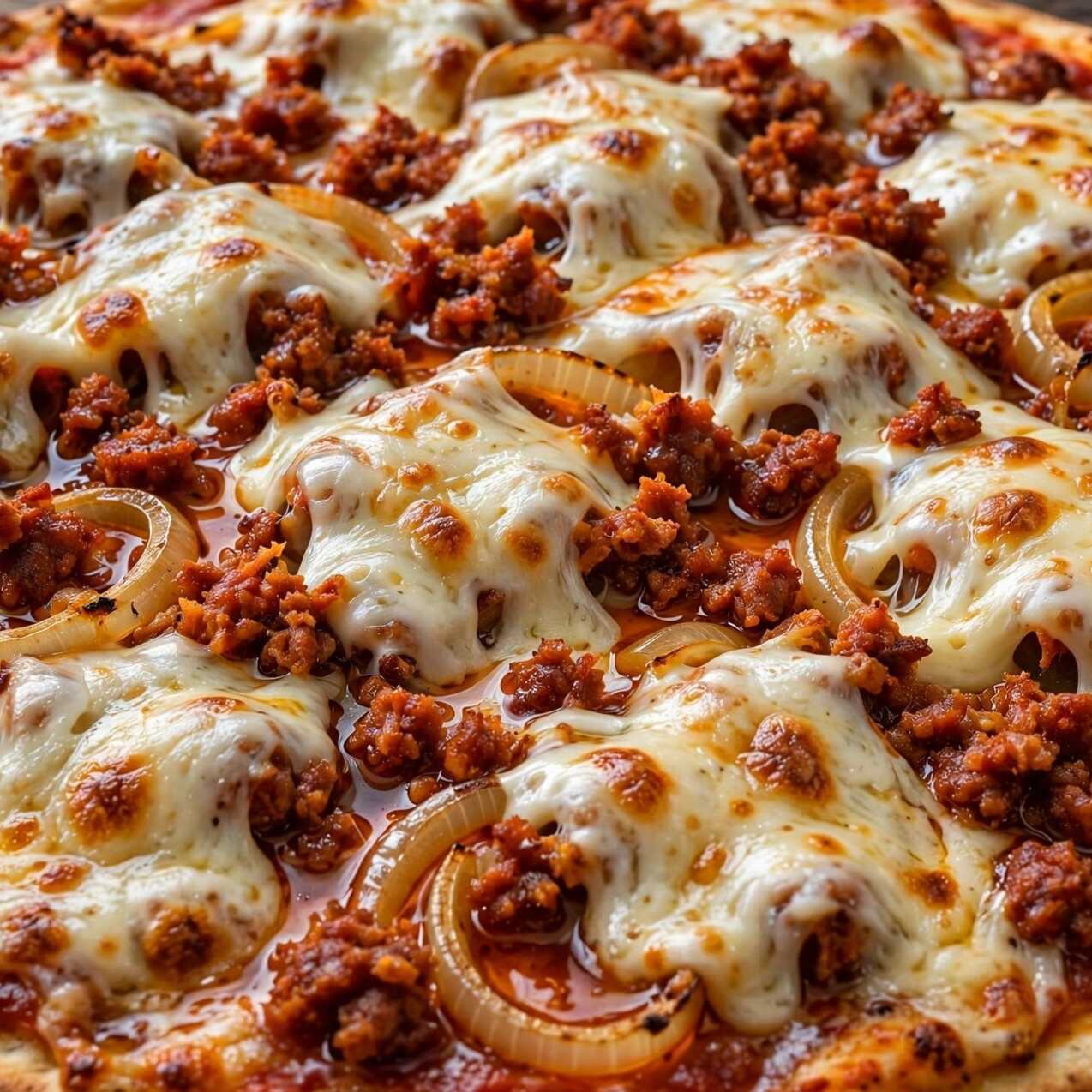 Pizza de ChoriQueso