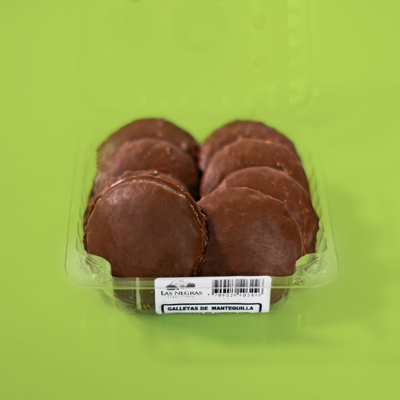 Galletas Cubiertas de Chocolate