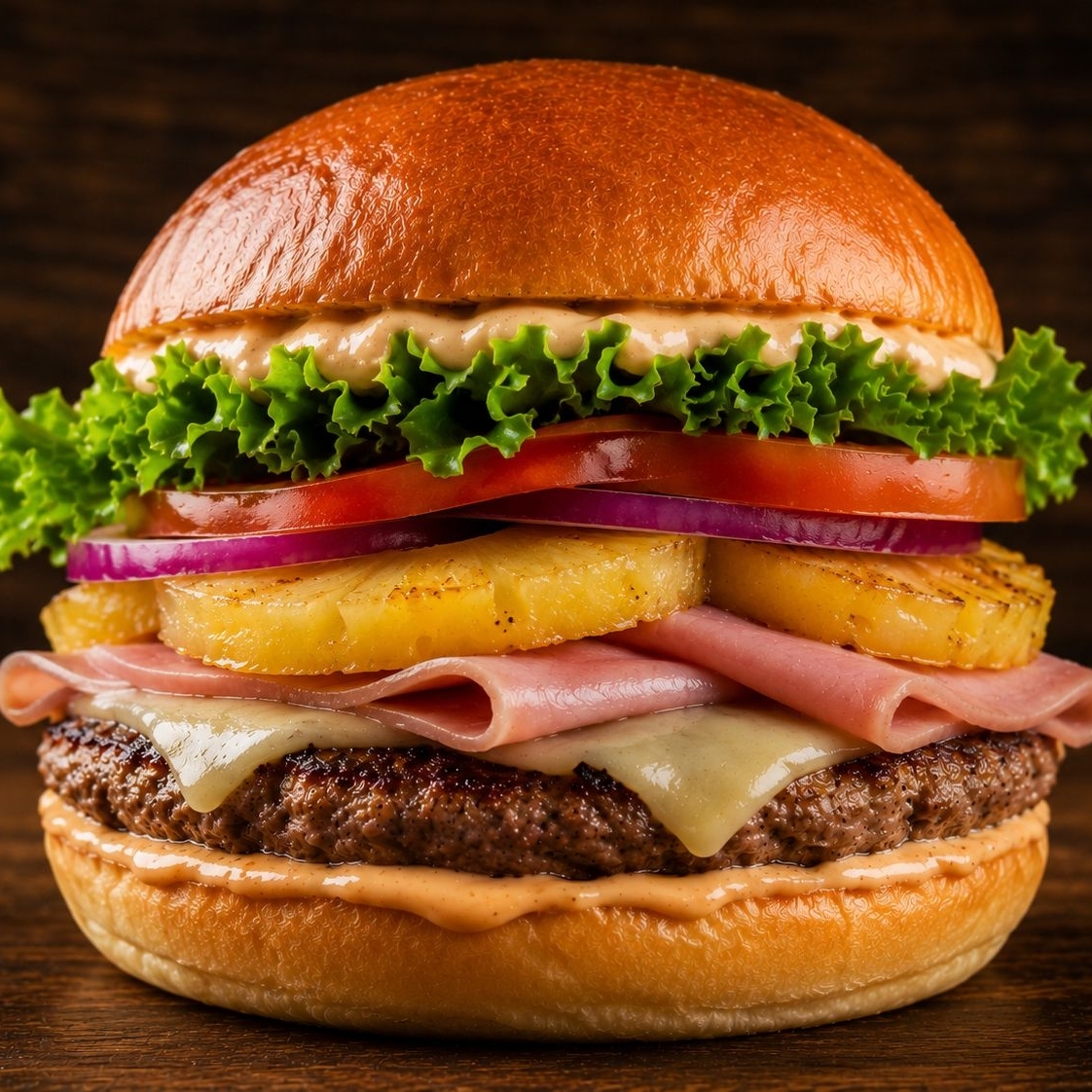 Hamburguesa Mr. Aloha