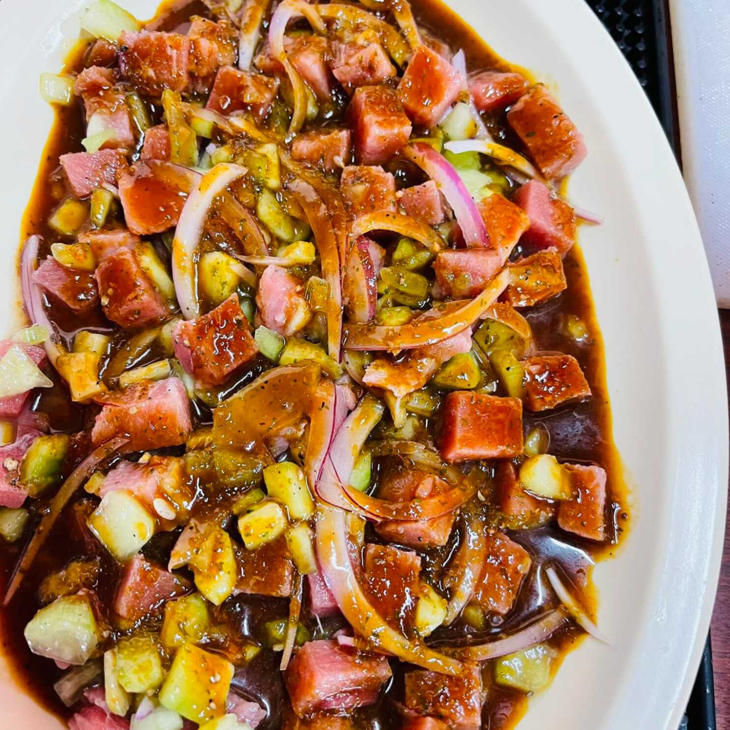 Aguachile Camaron con Medallon de Atun 1LT