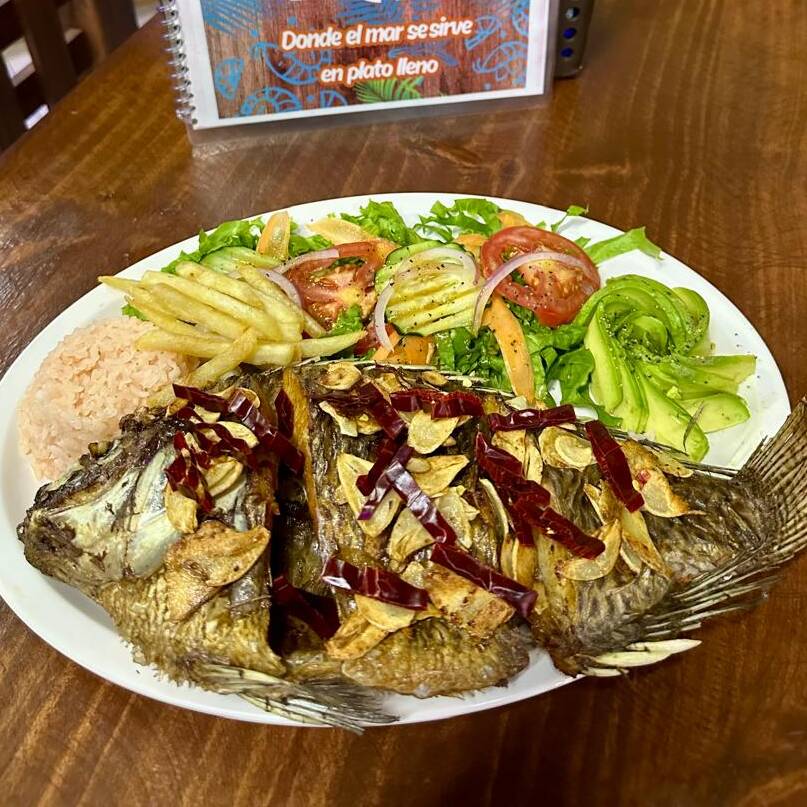 Mojarra al Ajillo