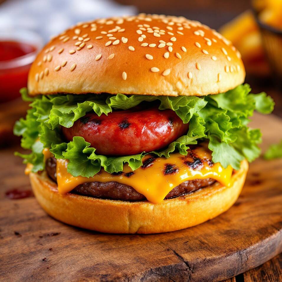 Hamburguesa Dinamita Carbon
