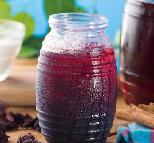 Agua de Jamaica de 500ml