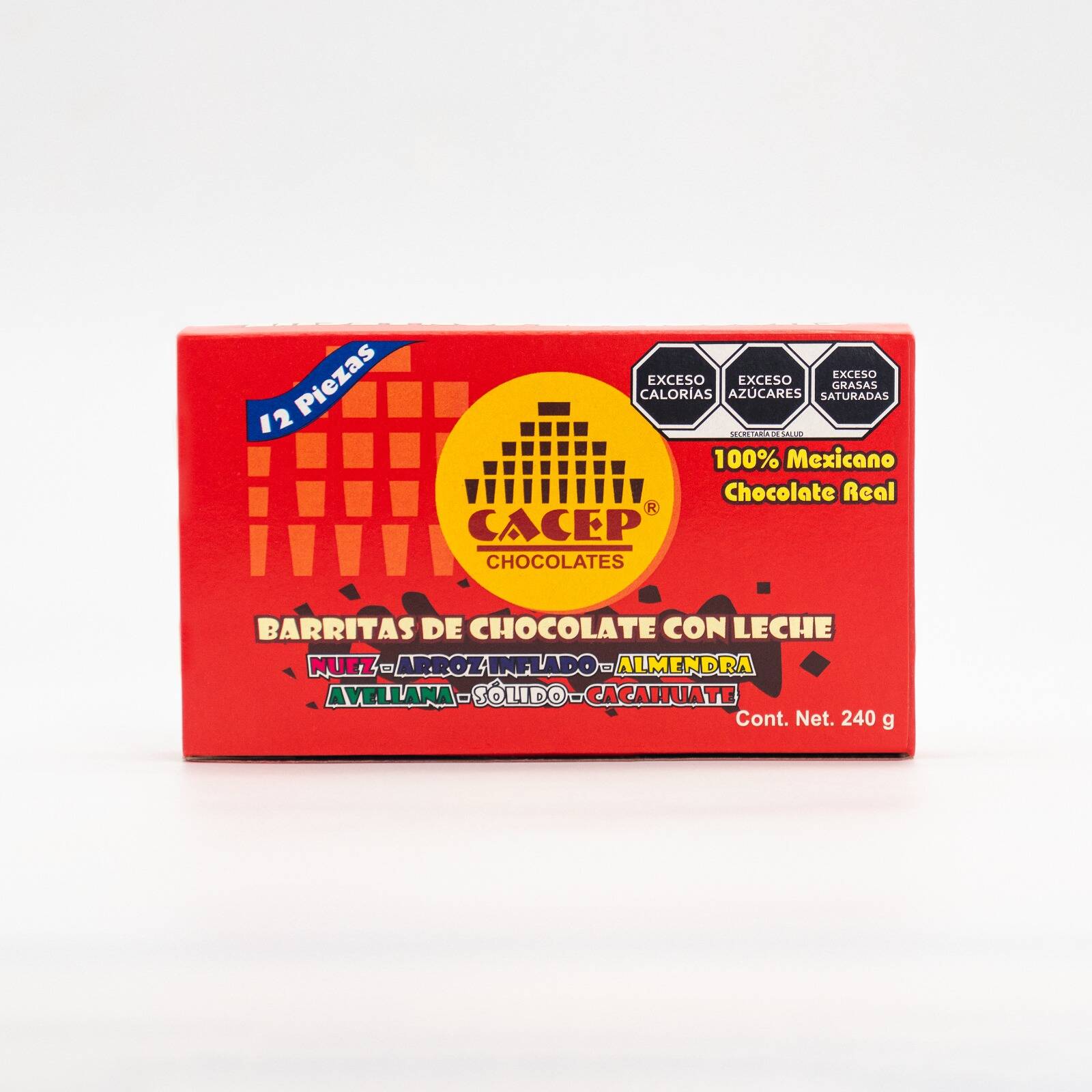 Paquete 12 Barritas Surtidas 20g