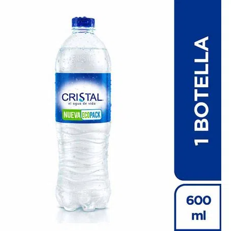 Agua Cristal de 600 ml
