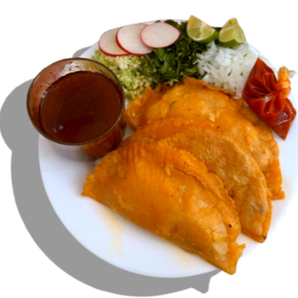 3 Empanadas + 1 Vichi