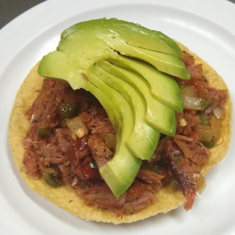 Tostada de marlin