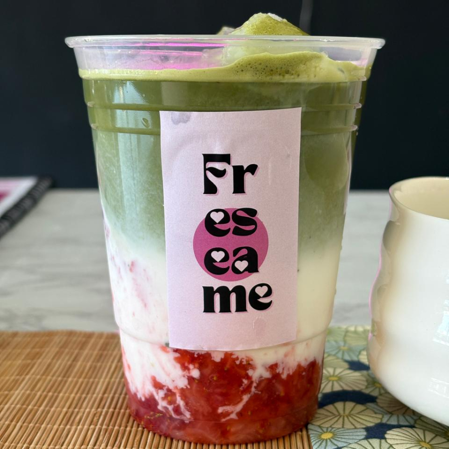 Ichigo Matcha Latte