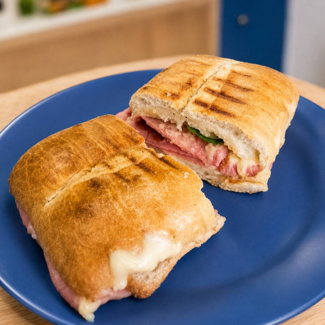 Chapata Jamón de Pavo y Queso Manchego