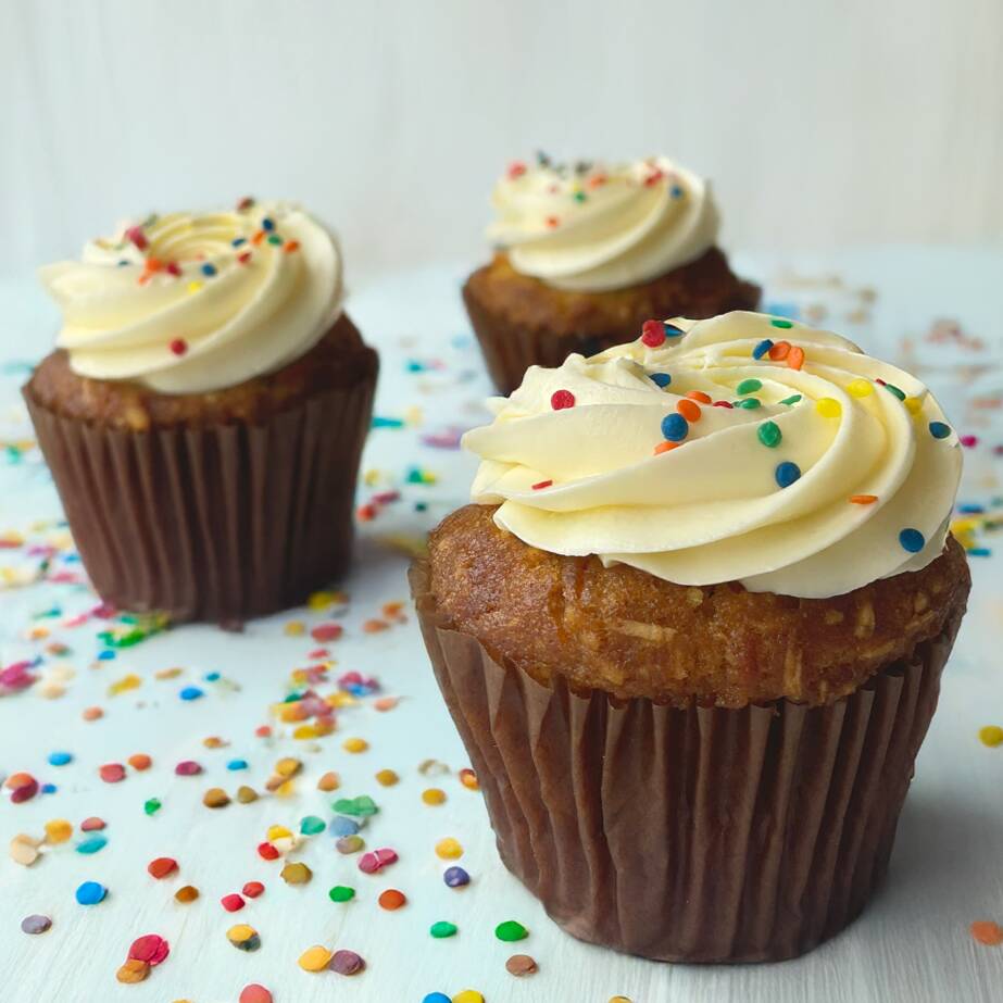 Cupcake de Zanahoria X3 Und