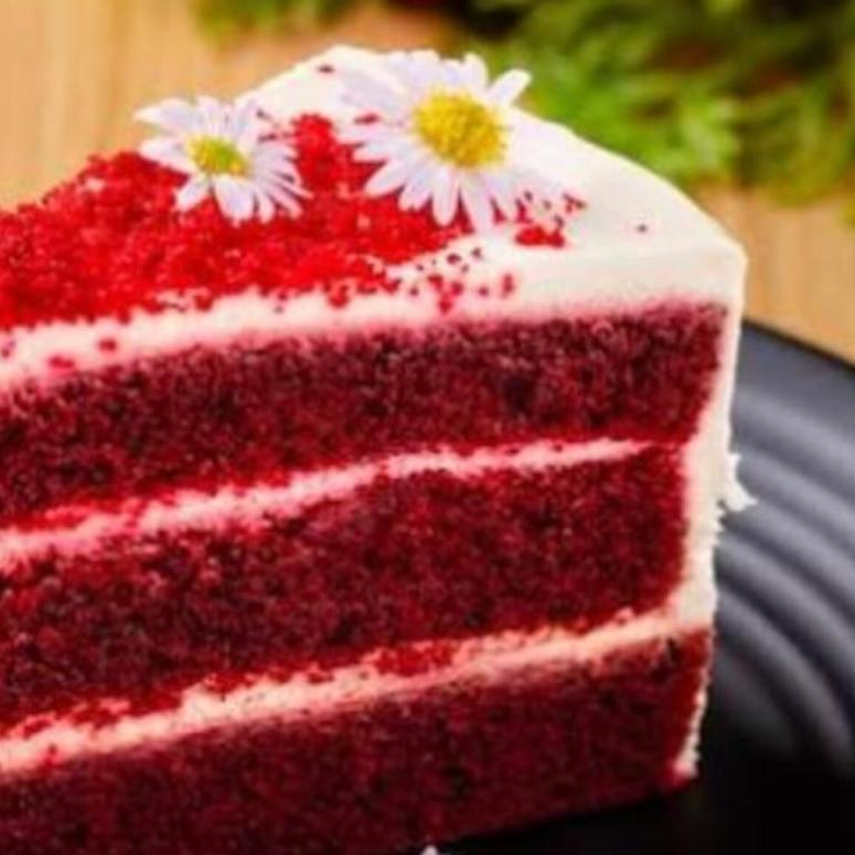 Pastel Red Velvet Rebanada