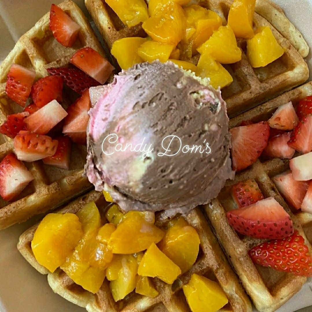 Waffles Ice cream