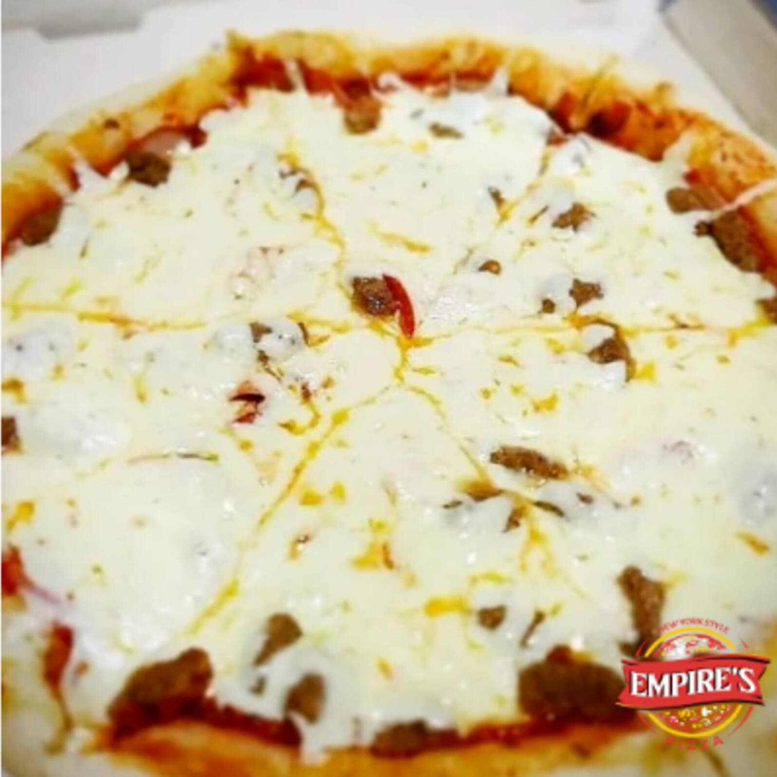 Pizza Extra Grande con Borde de Queso