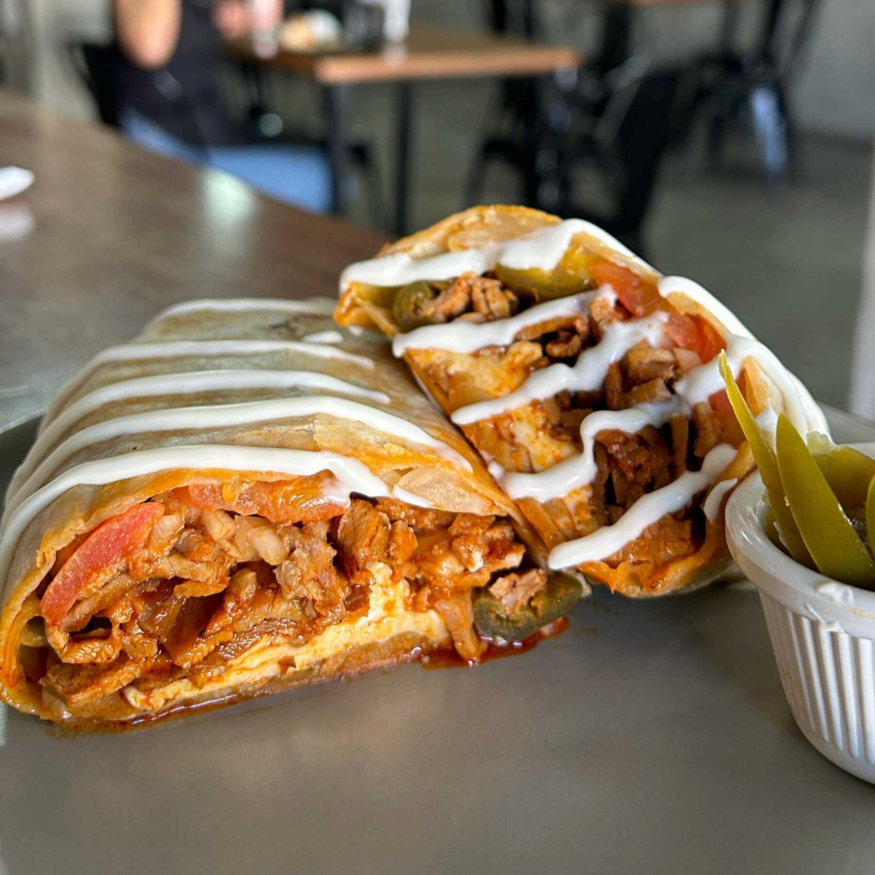 Burrito de Pierna con Panela