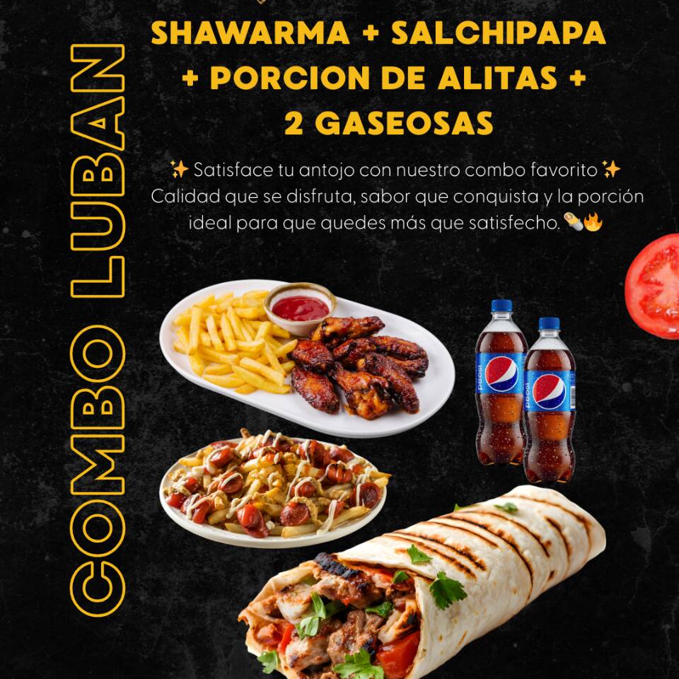 COMBO LUBAN 🌯🍟🥠