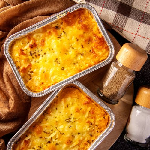 Delicioso tradicional escondidinho de frango - 250 Gramas