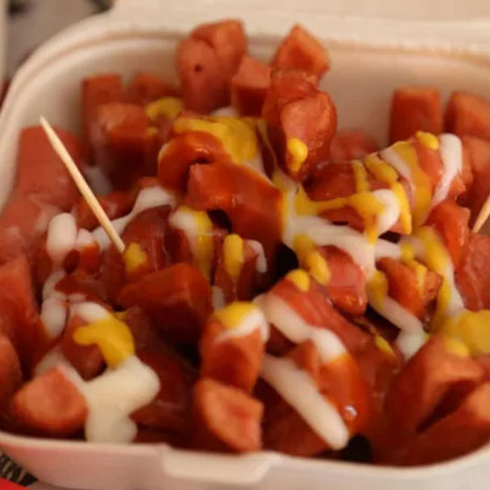 SALCHIPULPOS CON PAPAS