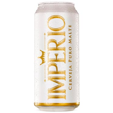 A Império é uma versão de cerveja puro malte pilsen com teor alcoólico de 4,5%, a lata contém 473 ml.