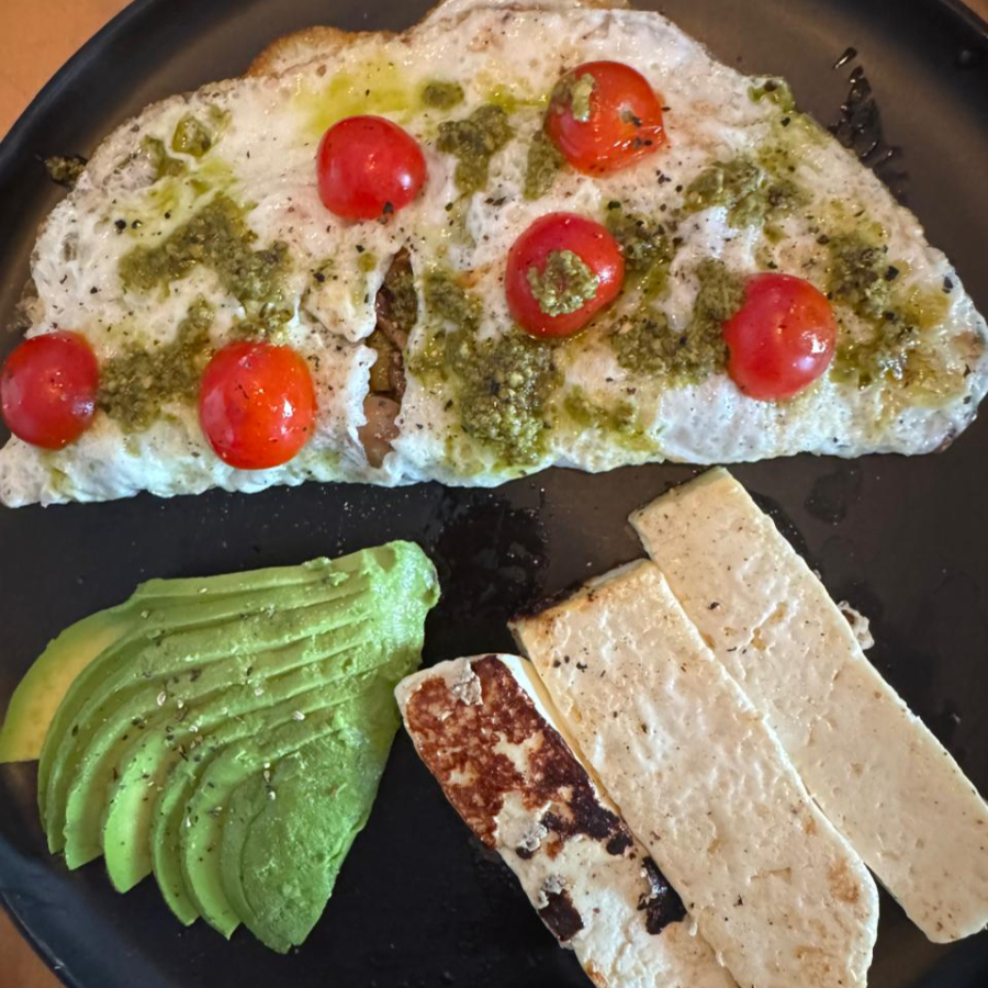 Omelette al Pesto