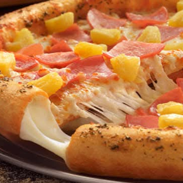 Pizza Hawaiana (Orilla Rellena)