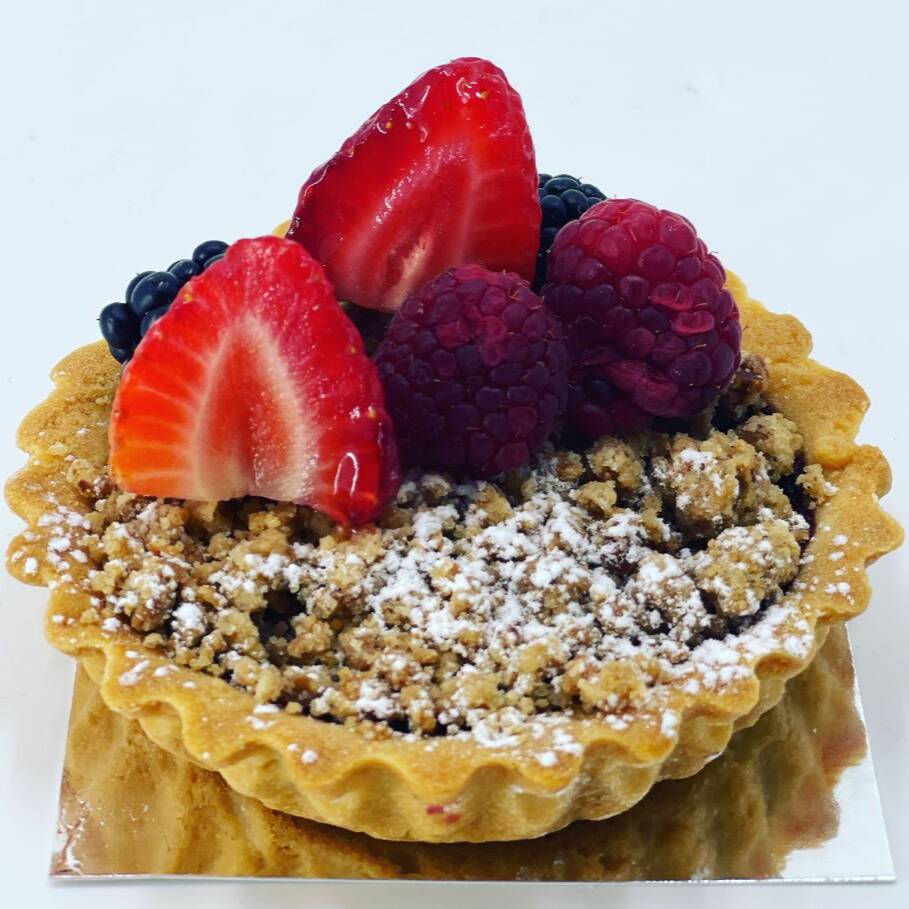 Tarta de Frutos Rojos Individual