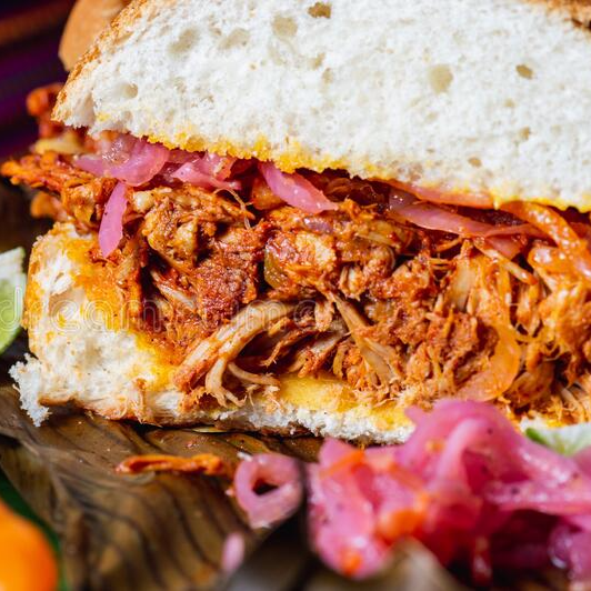 Torta de Cochinita Pibil