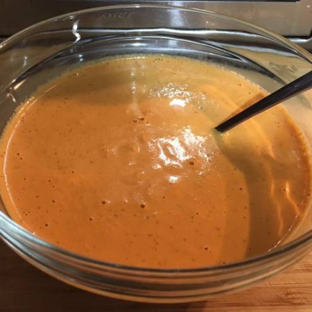 Orden de Salsa de Cacahuate