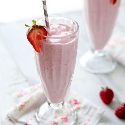 Malteada De Fresa
