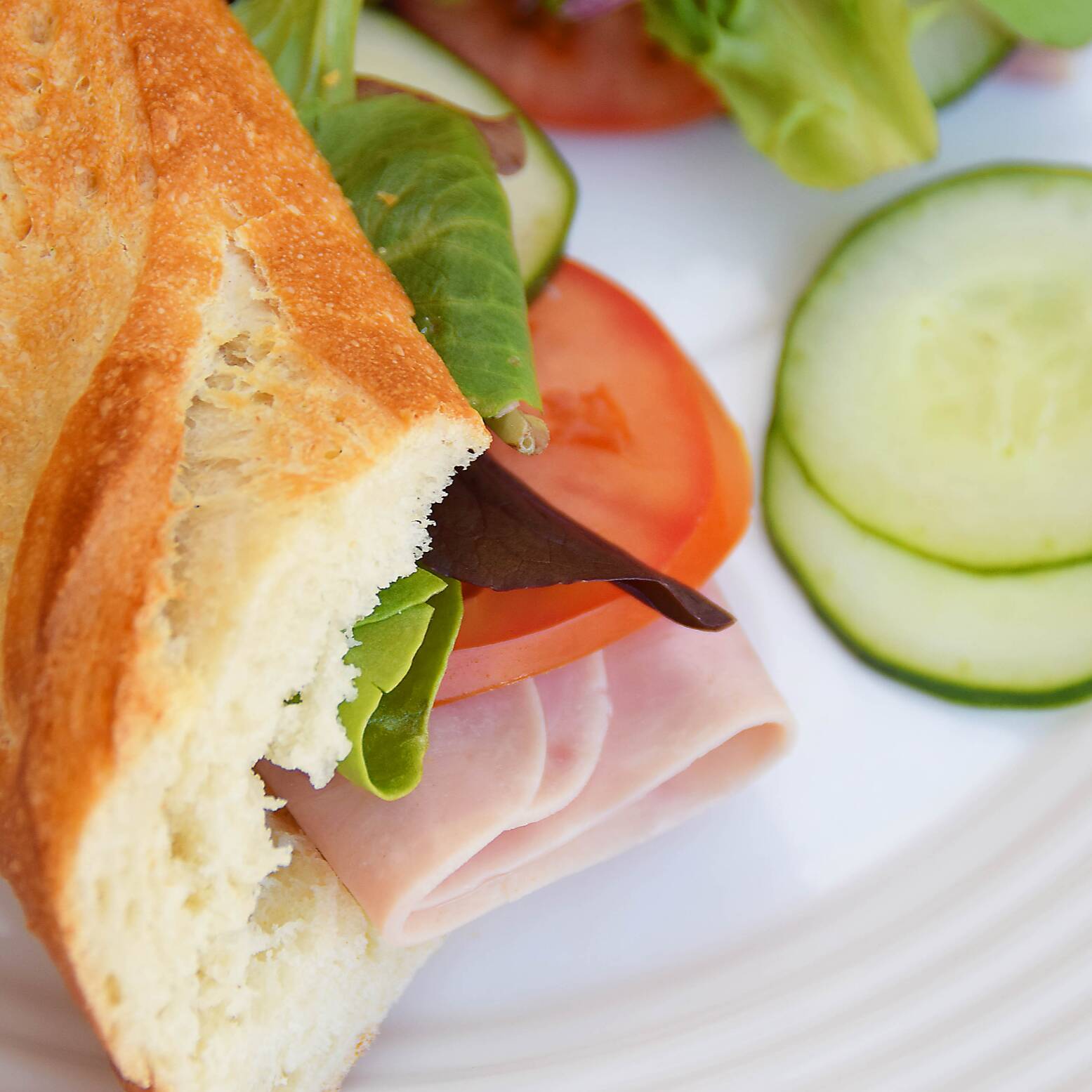 Baguette jamon pierna