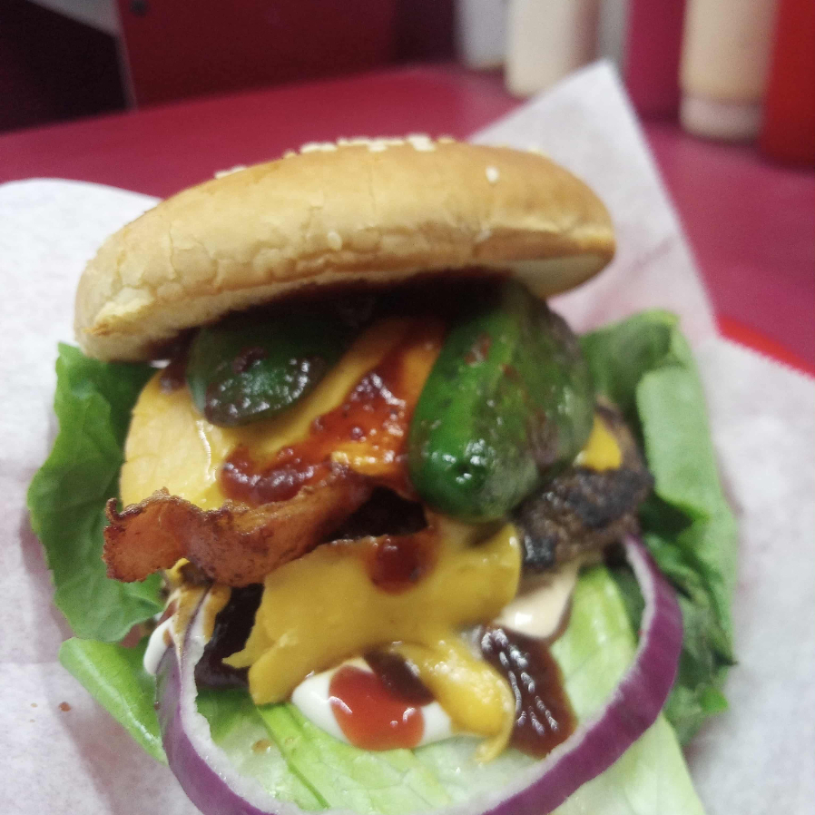 LA JALAPEÑO BBQ BURGER