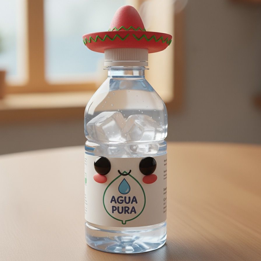 AGUA EMBOTELLADA DE 600 ML