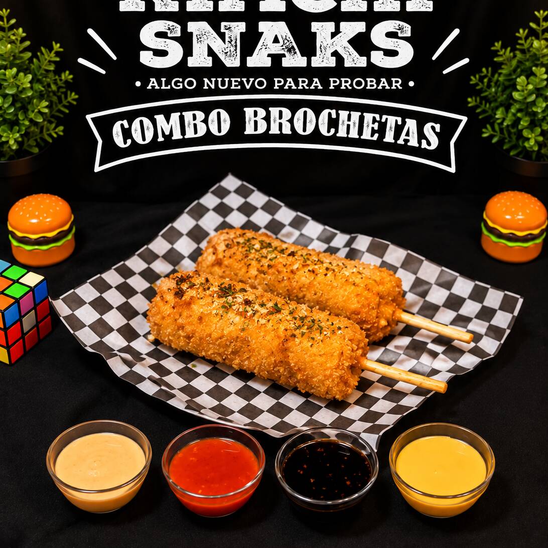 COMBO BROCHETAS.