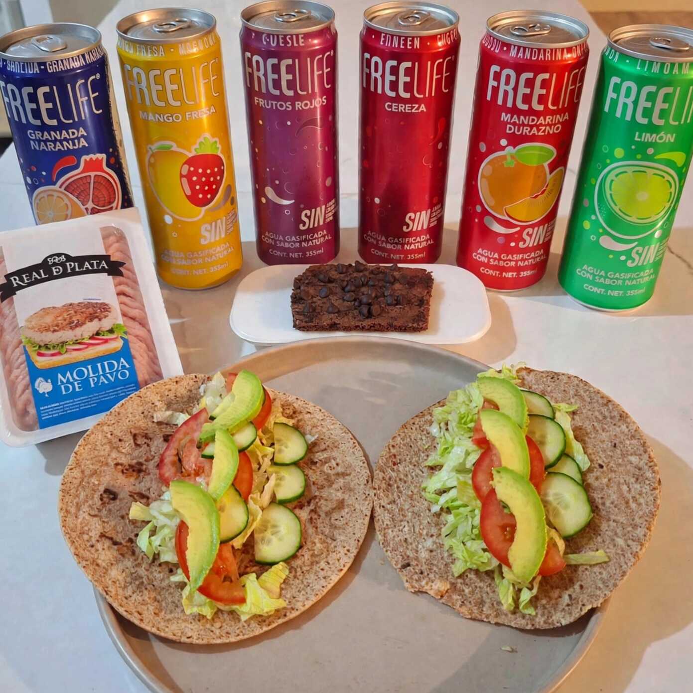 Taco de Molida de Pavo con Verduras