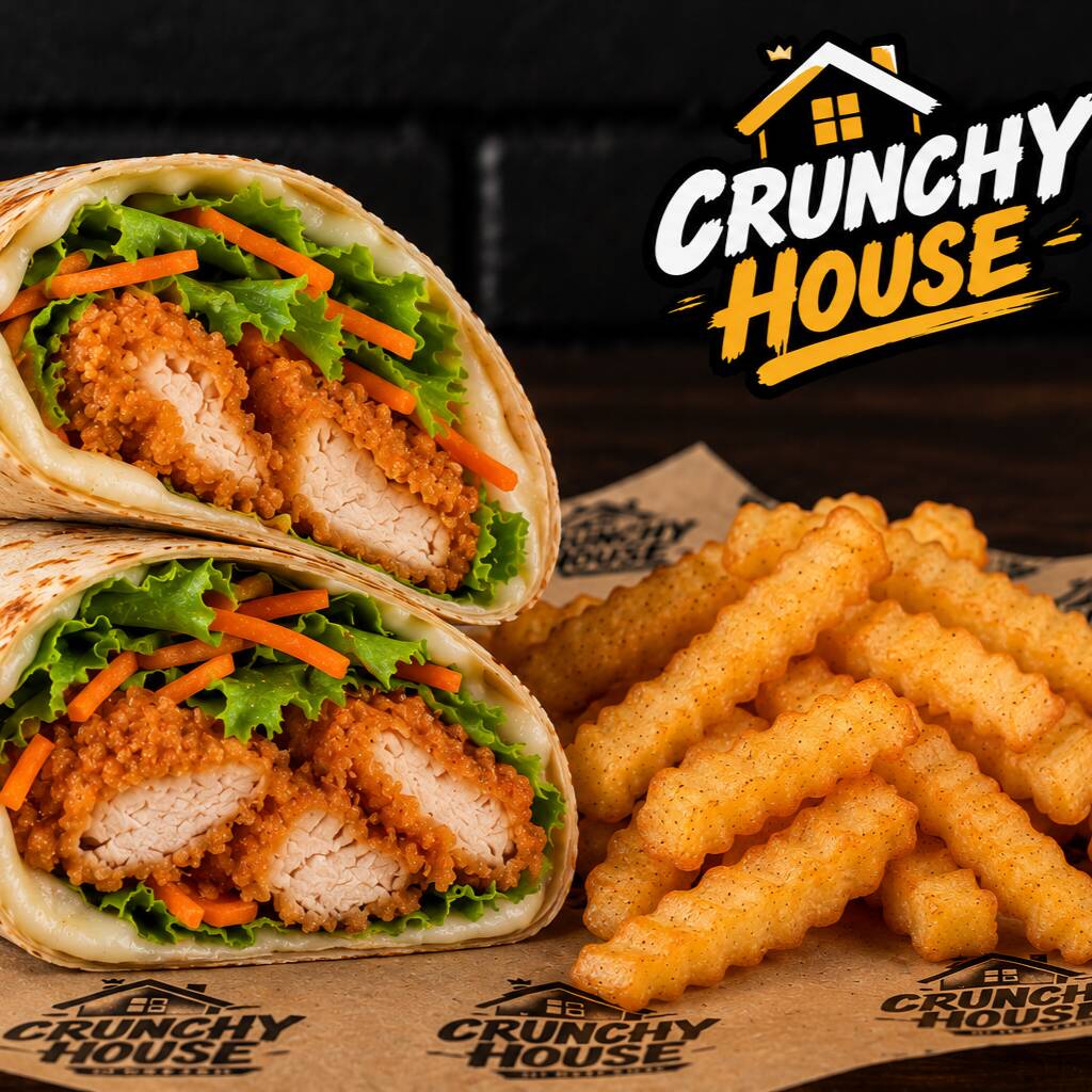 Chicken Super Burro con Papas