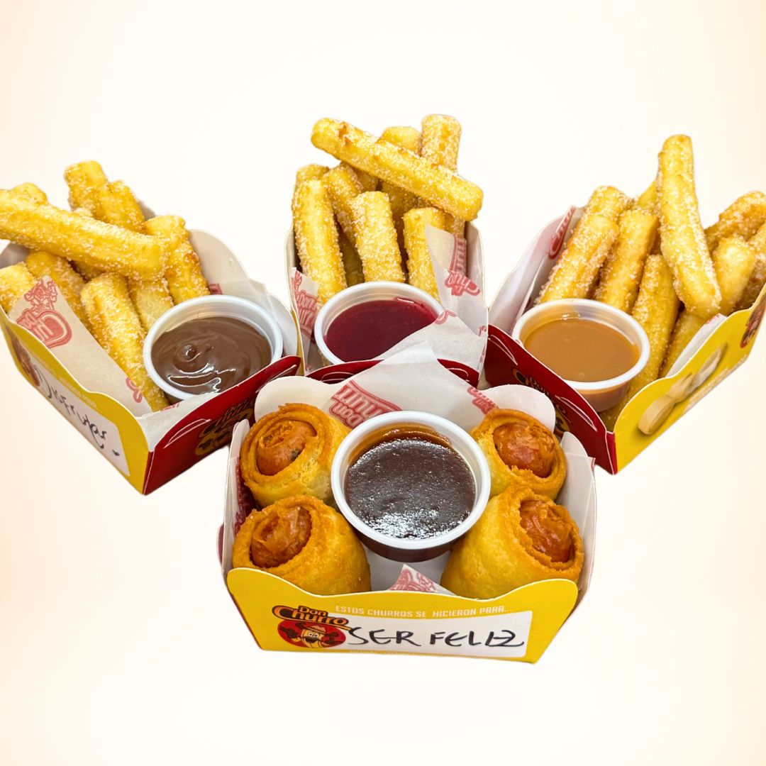 Gratis 1 Chorichurros Compra 3 Bocaditos
