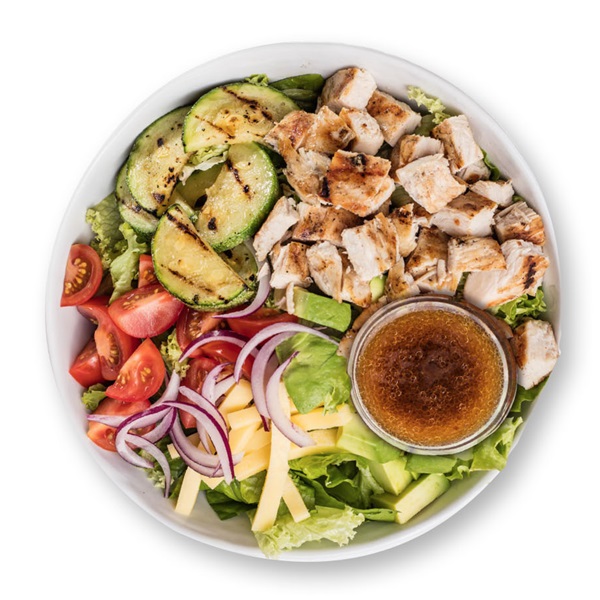 CHICKEN & VEGGIE GRILLED COMBO