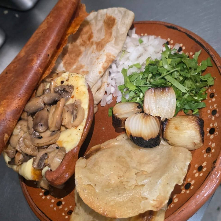 Queso Fundido Champiñones