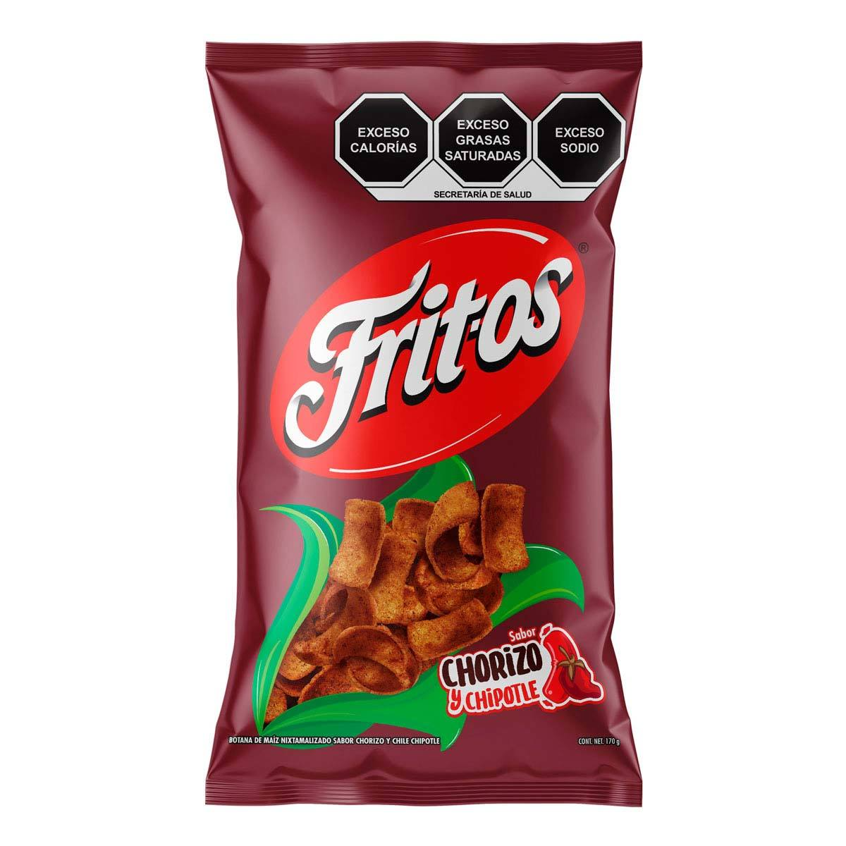Fritos Chorizo y Chipotle Preparados