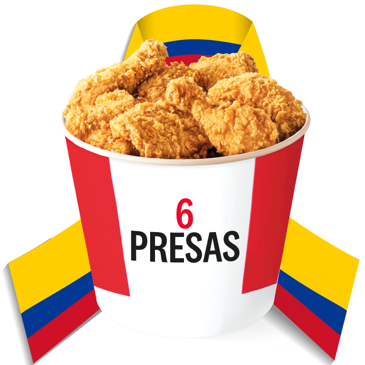 6 Presas de Pollo