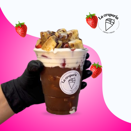 Fresas Con Crema Y Pay De Queso Grandes