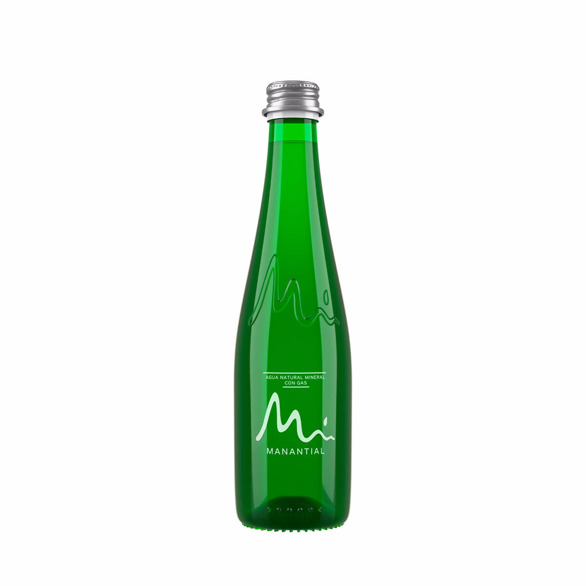 Agua con gas manantial 300