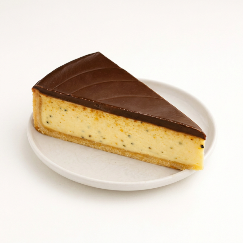 Torta cremosa com mousse de maracujá e cobertura de chocolate, combinação perfeita de doce e azedinho que conquista a cada mordida.
Peso: 190g • Serve: 1 pessoa